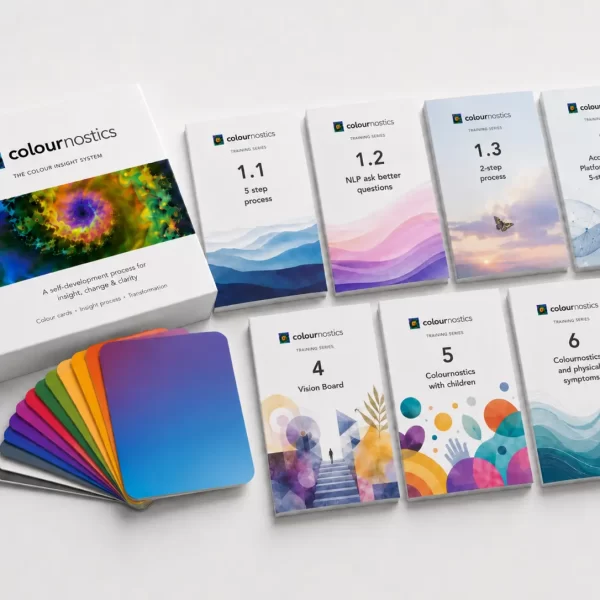 Colournostics Professional Use coaching package with toolkit, colour cards and online training modules